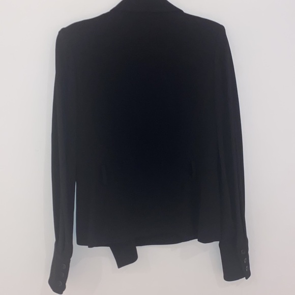 Holt Renfrew Collection buttoned down blazer with belt loops Size 8 - Picture 12 of 13